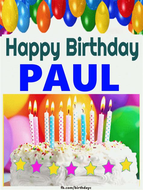 Happy Birthday Paul Imgaes 