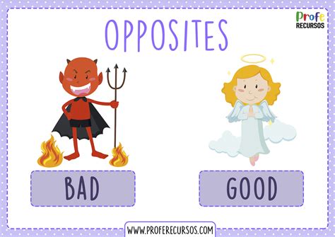 Opposites Flashcards English As A Second Language