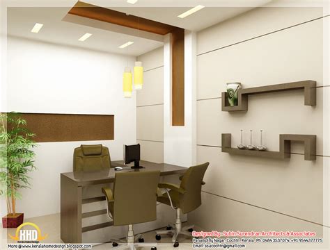 Beautiful 3d Interior Office Designs Kerala Home Design And Floor