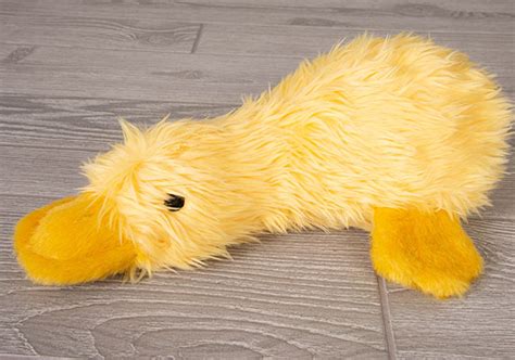 High Quality Goods Dog Pet Puppy Cute Yellow Plush Duck Chew Squeaky