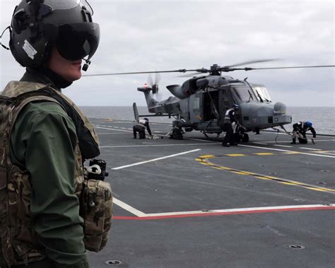 Commando Helicopter Force On Baltops Royal Navy