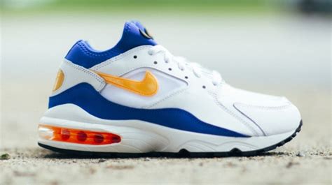 Finish Line Just Released The Nike Air Max 93 In Bright Citrus Sole