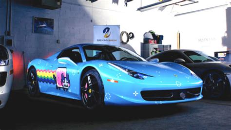 A little too late, however, as he had returned the car to normal in preparation for it's imminent sale. Ferrari Sends deadmau5 A Cease And Desist Over Purrari - Magnetic Magazine