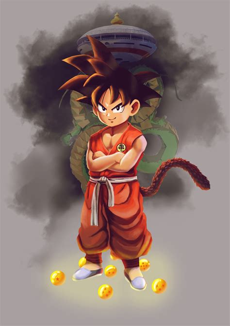 Artstation Kid Goku Artworks