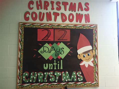 Chippy The Elf On The Shelf Christmas Countdown Bulletin Board December