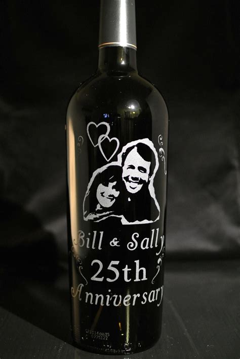 Personalized Etched Wine Bottles By Elegantetchingco On Etsy Wine Bottle Etsy Bottle