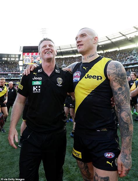 Damien Hardwick Thanks Ex Wife Danielle And New Partner Alex Crow As He Quits Richmond Tigers