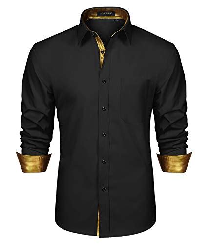 Boost Your Style Get The Best Gold Dress Shirts For Men