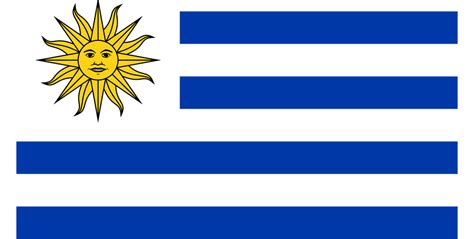Las nueve bandas representan los nueve distritos sin el. Uruguay Bandera Nacionalidad · Gráficos vectoriales gratis ...
