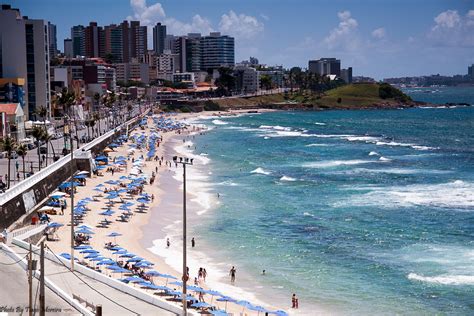 Brasil Bahia Salvador Praia Da Barrafoto Tirada Da Janela Flickr