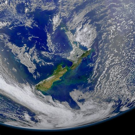 New Zealand This Image Taken From The Suomi Npp