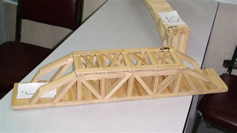 Two Popsicle Stick Bridges From Dlsu Popsicle Stick Bridges Popsicle
