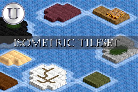 Basic Isometric Tileset 2d Environments Unity Asset Store