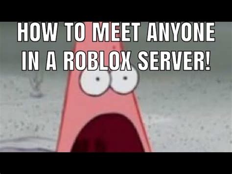 I tried this morning and it stills says the same thing. HOW TO JOIN ANYONE IN ROBLOX SERVERS! - YouTube