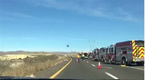 7 People Hurt Following Rollover Crash On Northbound I 17 Near S