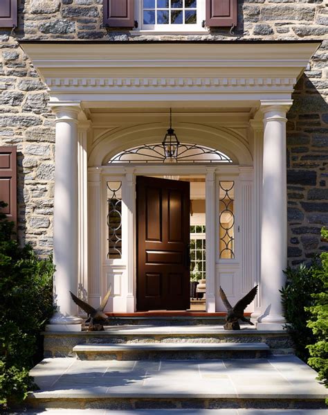 Porticos Gallery Front Door Overhang Georgia Front Porch House