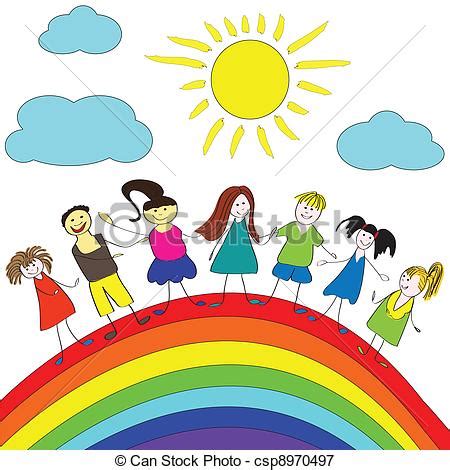 Drámák, színjátékok, harcok, versengés, erőfeszítések, berántanak, megpörgetnek, féktelen körhinta az élet, tervek, akarat és célok, kudarcok, veszteségek, bukás, fájdalom. Élet, boldog, szivárvány, vidám, gyerekek. Vektor ...