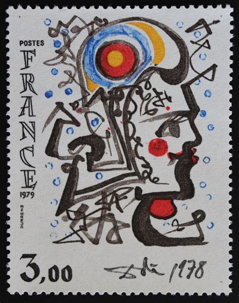 Salvador Dali Stamp Set