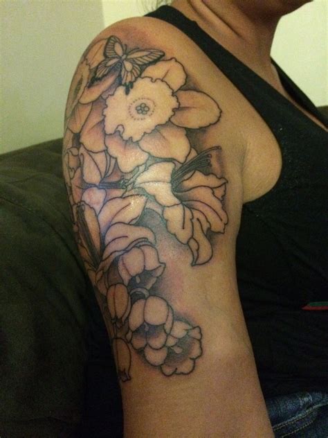 Flower Arm Tattoo Flower Tattoo Arm Tattoos Arm Tattoo