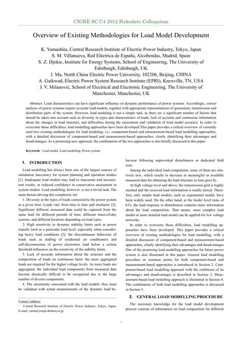 What's the use you learning to do right, when it's troublesome to do right and it ain't no trouble to do wrong, and the. (PDF) CIGRE SC C4 2012 Hakodate Colloquium Overview of ...