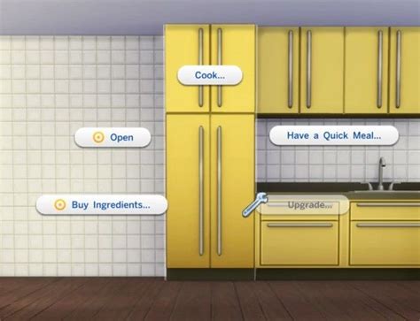 Mod The Sims The Harbinger Fridge By Plasticbox • Sims 4 Downloads