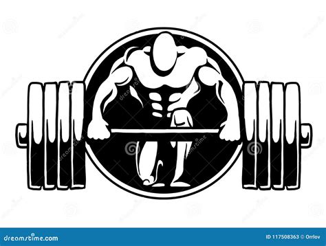 Bodybuilding Logo Fitness Gym Stock Vector Illustration Of Lifestyle