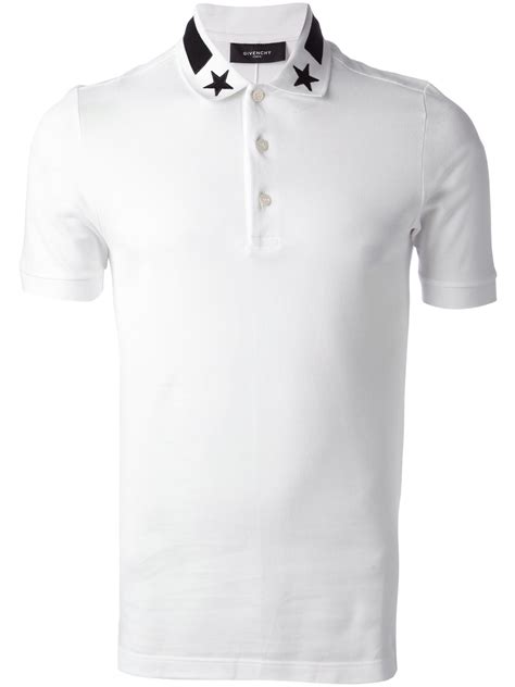 Givenchy Polo Shirt In White For Men Lyst