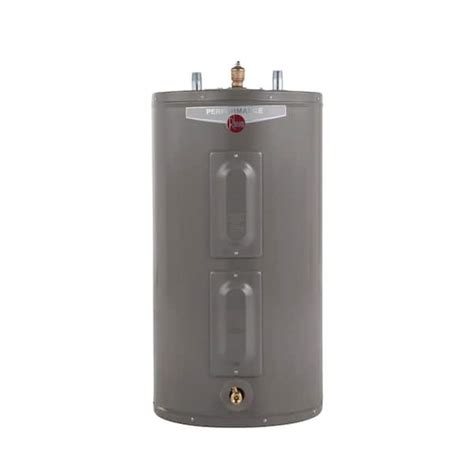 Rheem Performance 38 Gal 4500 Watt Elements Short Electric Water Heater With 6 Year Tank