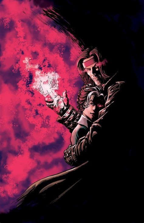 Gambit And Rogue Color By Tonyparkerart On Deviantart Rogue Gambit