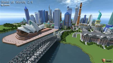 World Of Worlds 24 Minecraft Building Inc