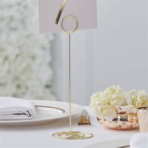 We did not find results for: Gold Wedding Table Number Holder By The Wedding Of My Dreams | notonthehighstreet.com