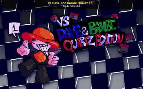Vs Dave And Bambi Quartz Edition Friday Night Funkin Mods