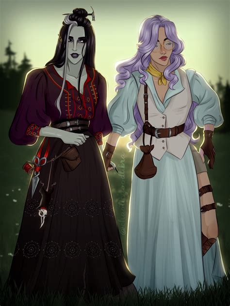 No Spoilers Laudna And Imogen By Me Chaoticgoodlibra On Instagram