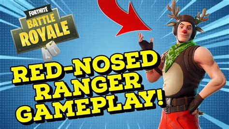 We have the most unique and desirable skins that you can rarely find in the items store. RED NOSED RANGER Skin Gameplay In Fortnite Battle Royale ...