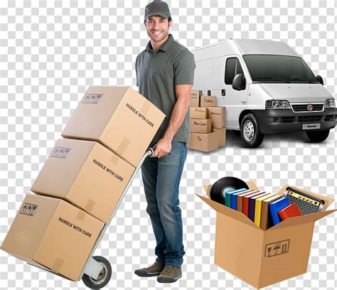 Cardboard Box Mover Relocation Business Office Packaging And