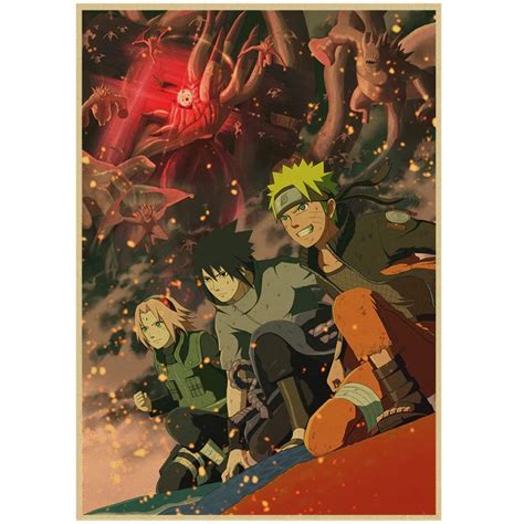 Naruto Posters Team 7 Poster Nrtm1907 Naruto Shippuden Store