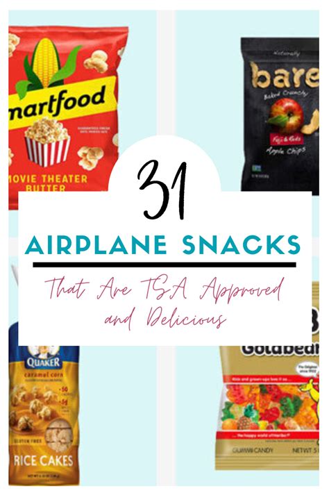 31 Airplane Snacks That Are Tsa Friendly Delicious And Mostly