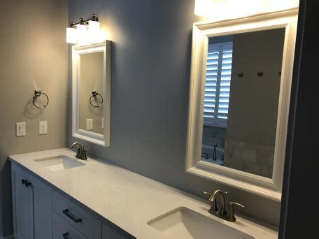 As the professional installation usually costs from $250 to $350 including how long does it take to install a bathroom vanity? The Best Large Gap Between Vanity And Wall | Decor ...