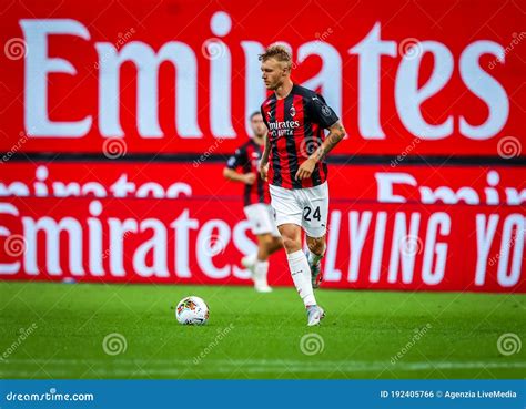 AC Milan Vs Cagliari Calcio Editorial Photo - Image of player, august
