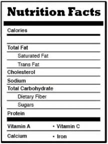 The nutrition label template word tells you how many nutrients are in that amount of meals. 31 Empty Nutrition Facts Label - Labels Database 2020