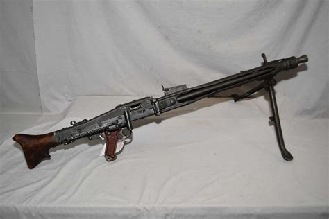 German Machine Gun Maget Cra Model Mg42 8 Mm Mauser Cal Shots