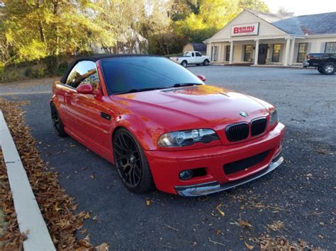 View more about this vehicle's history and comps below. BMW E46 M3 Imola Red Rare Air Suspension 19" - wbsbr93411ex20423