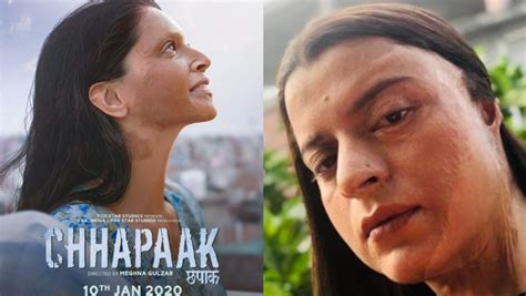 Chhapaak Trailer Acid Attack Survivor Rangoli Chandel Is All Praise