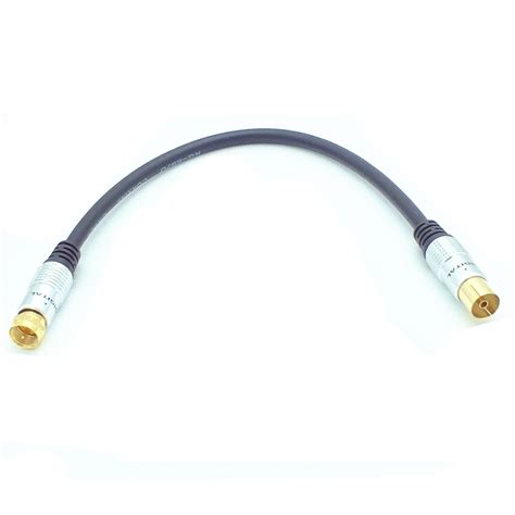 95mm Female To F Type Male Coaxial Tv Satellite Antenna Cable 03m