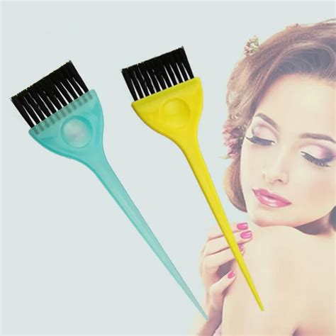 2Pcs Hair Dye Brush Professional Salon Hairdressing Dye Color Brushes