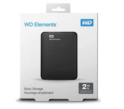 Wd 2tb Elements Portable External Hard Drive Ps4 And Xbox Compatible