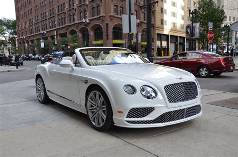 2017 Bentley Continental Gt Convertible Speed Stock B832 S For Sale