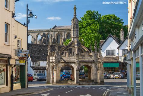 The Beautiful Market Town Of Malmesbury In The Southern Cotswolds In