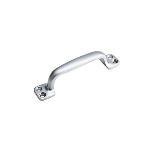 Shop our range of door handles, levers & leversets at warehouse prices from quality brands. Jaeco Pull Handle 120mm Satin Chrome | Bunnings Warehouse