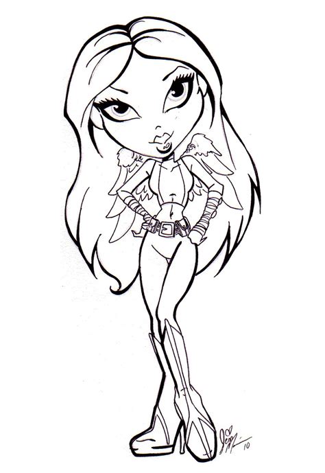 Logimage à partir de 4,80 €. Coloriage bratz à imprimer - Ti bank
